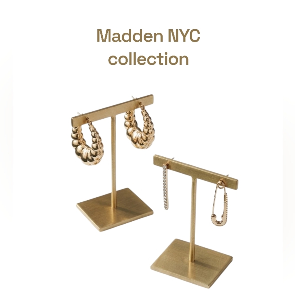 Madden NYC Gold Earring Bundle Of 2